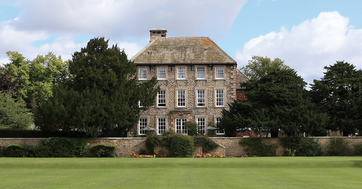view of Headlam Hall and surrounding park land